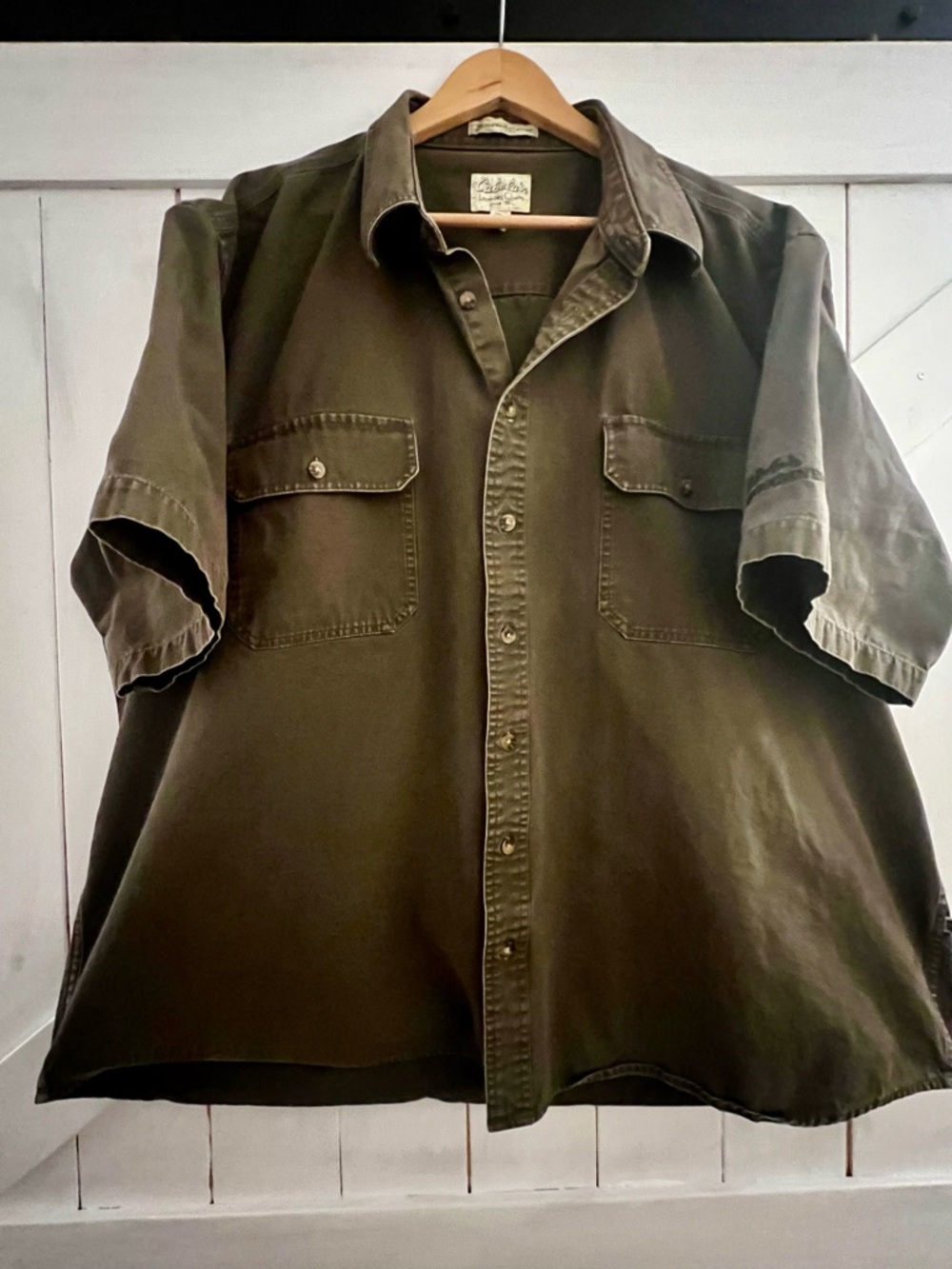 Cabela's - Roughneck Button-Down Shirt Stonewash Canvas